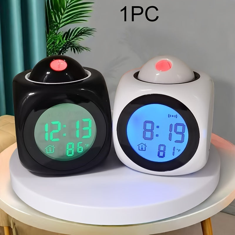 ProClock - Modern Projection Alarm Clock with Sound Alarm
