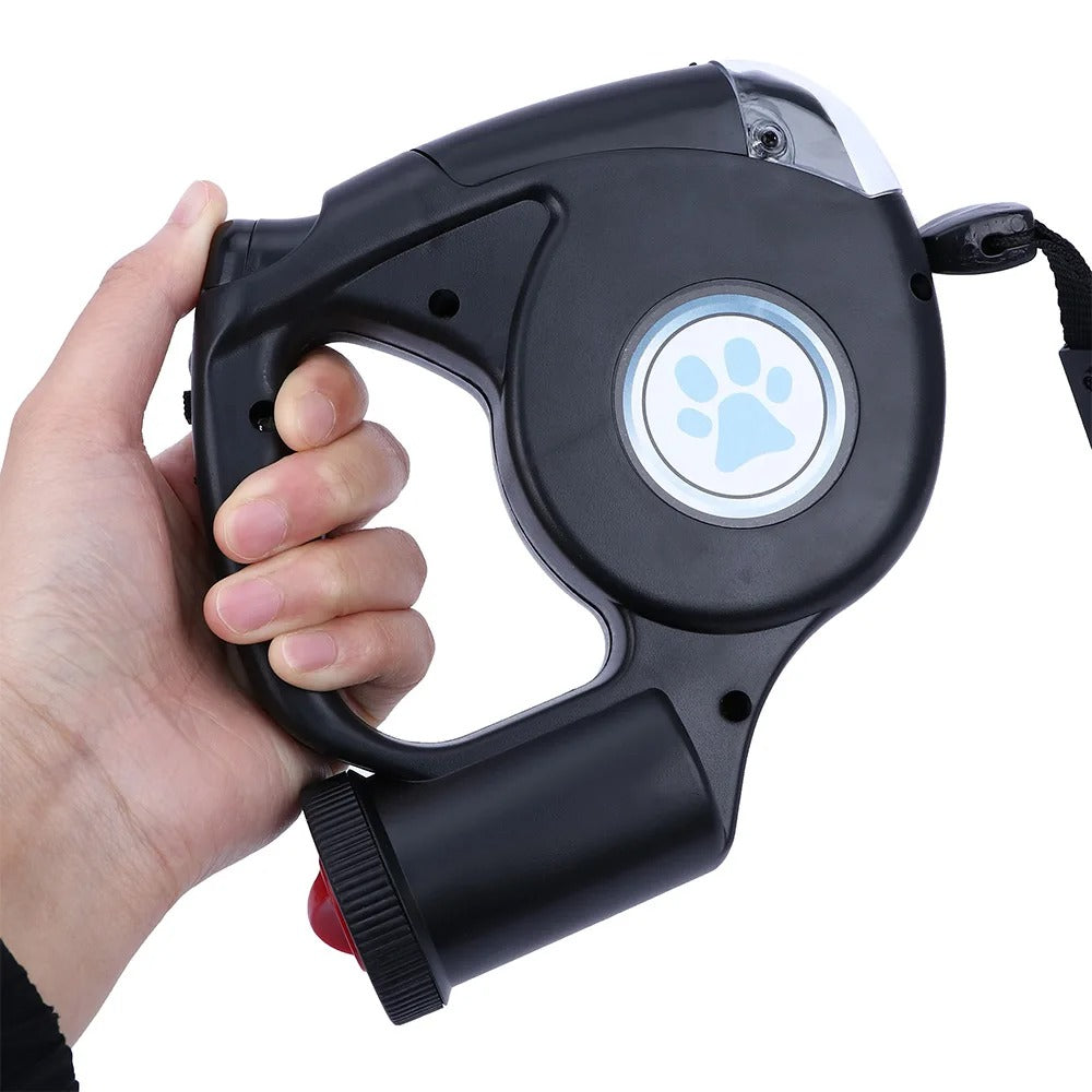 Amélie Lumière - Retractable LED Dog Leash for Night Walks