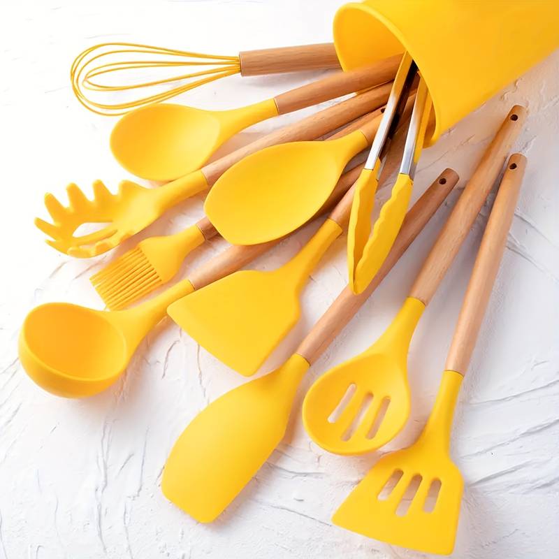 Silik - Scratch-Resistant Silicone Kitchen Utensil Set