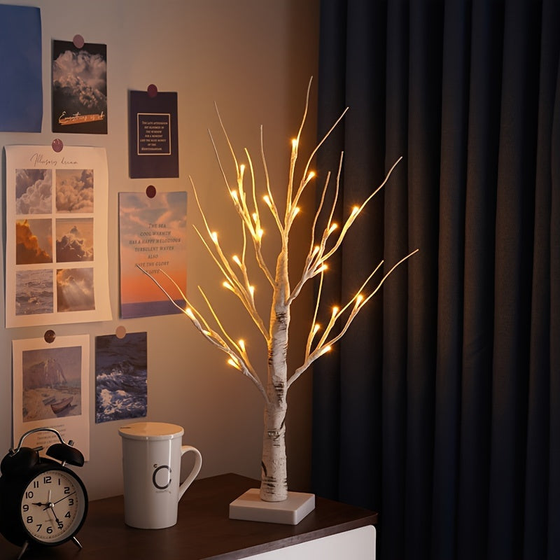 GlowTree - LED Tree Table Lamp with Adjustable Branches