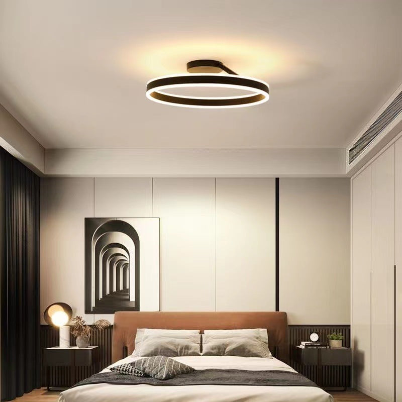 Tambrass - Gold LED Ceiling Light with Metallic Finish
