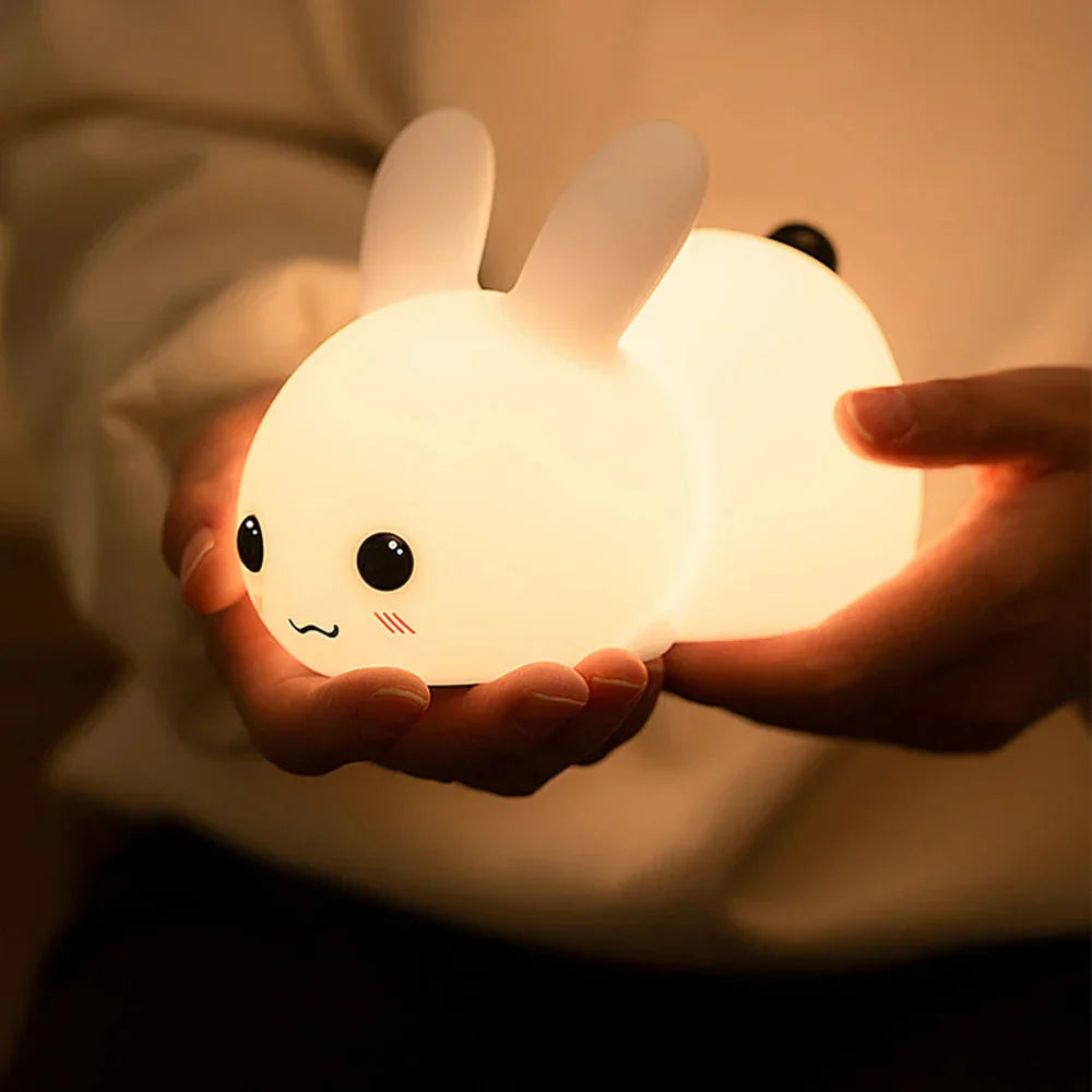 BunnyGlow - Adorable Veilleuse LED pour Enfants