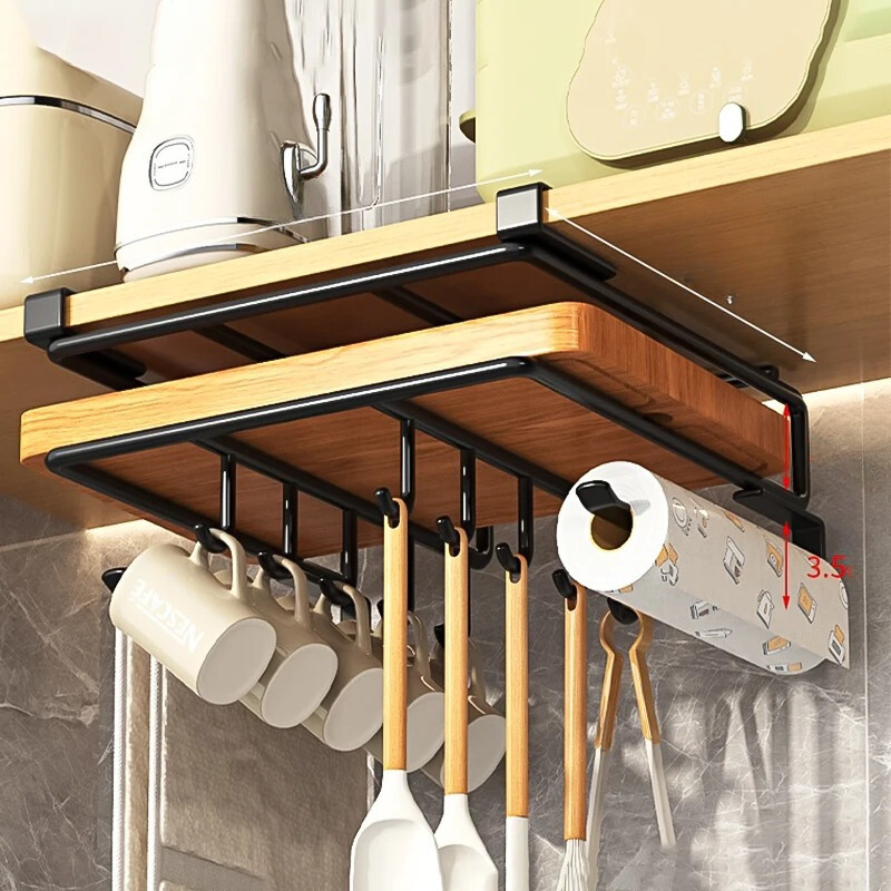 FastHang - No-Drill Hanging Kitchen Organizer