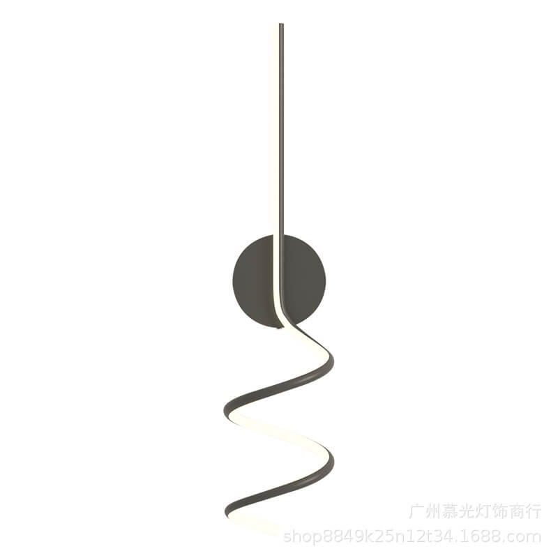 GlowWave - Applique Murale LED au Design Arque Moderne