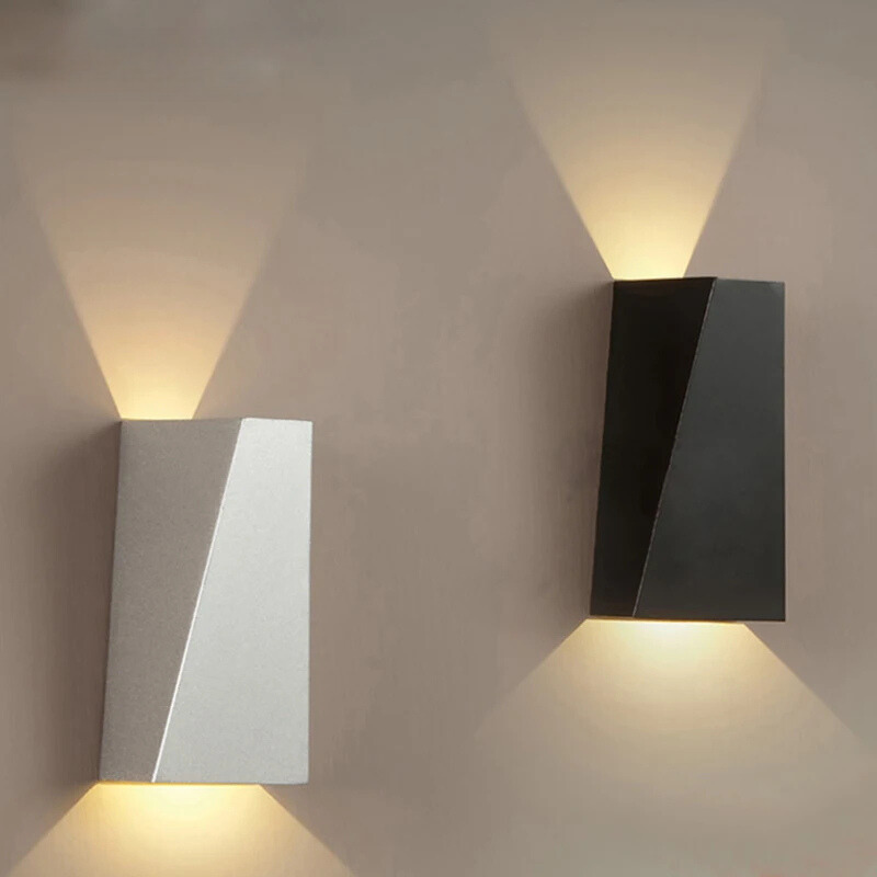 DualGlow - Designer LED Wall Sconce for Bedroom and Hallway