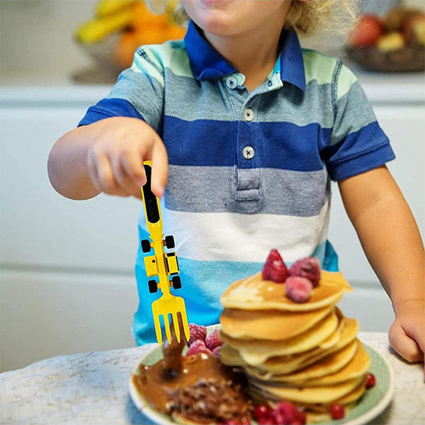 ConstructoFork - Sturdy Kids Cutlery Set