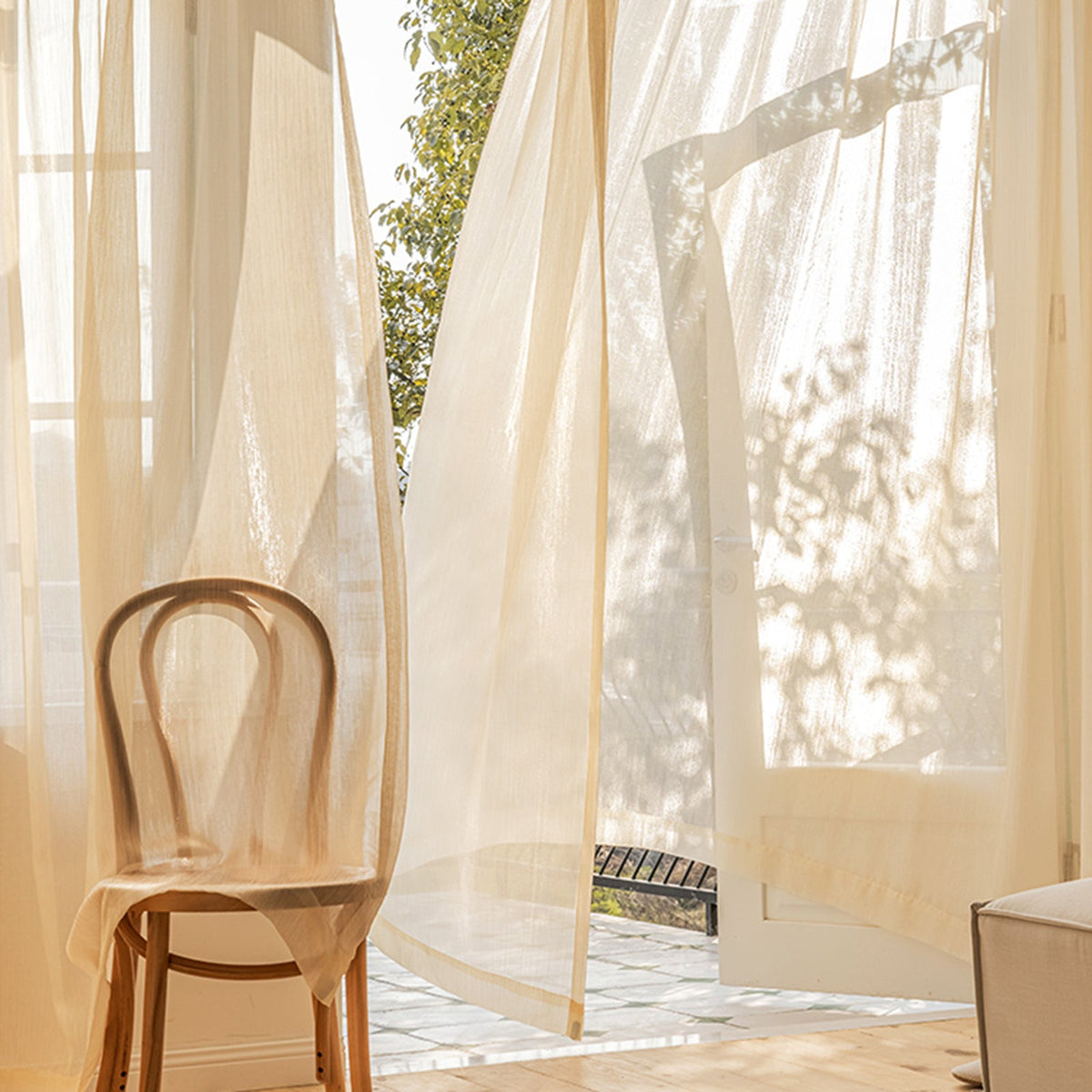 WeaveGlam Curtains - Sheer Woven Curtains for Modern Interiors