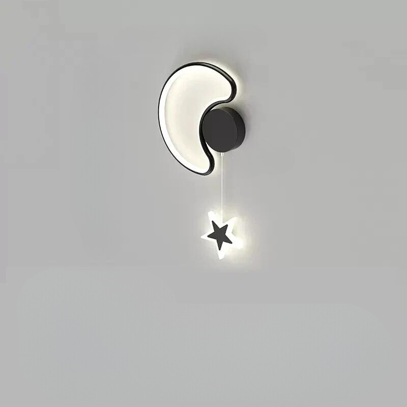 LumiDroom - Magical Moon and Stars Wall Lamp
