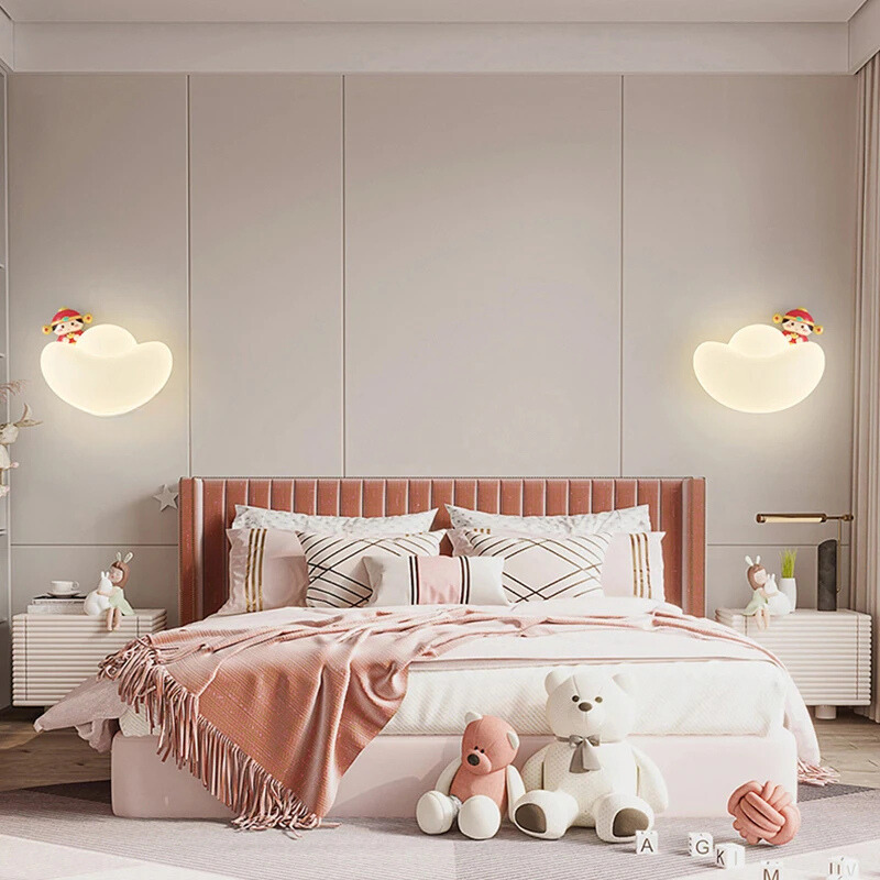 GildedDreams - Luxury Wall Lamp for Kids' Bedroom