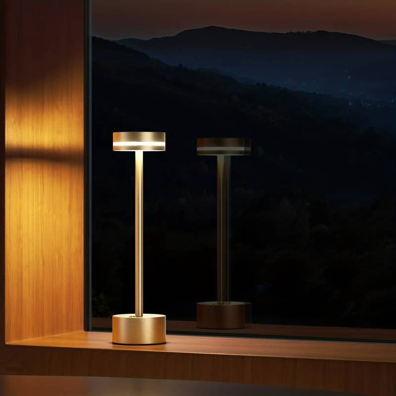 CasaGlim - Cordless Rechargeable Table Lamp for Elegant Home Lighting