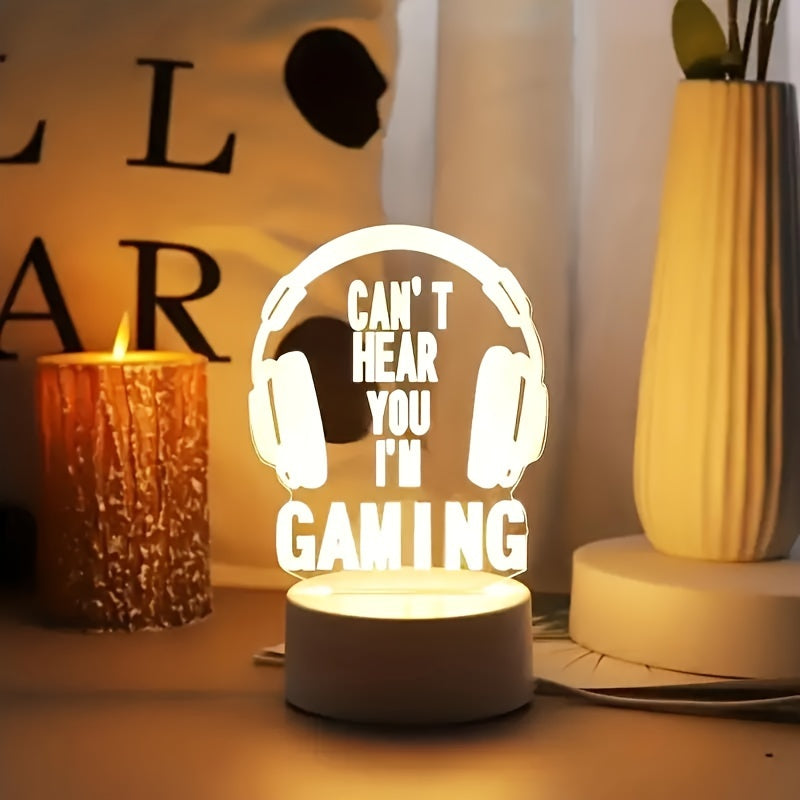 GameLamp - Compact LED USB Table Lamp