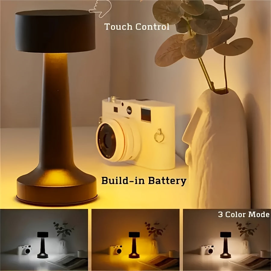 AuroraDesk - Rechargeable USB Touch LED Desk Lamp
