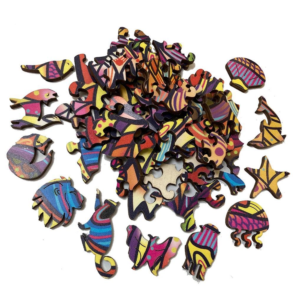 WoodenPuzzle - Floating Hummingbird Wooden Art Jigsaw Puzzle