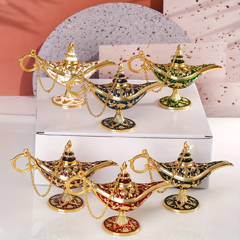 AladdinGlow Lamp - Retro Wishing Lamp for a Magical Glow