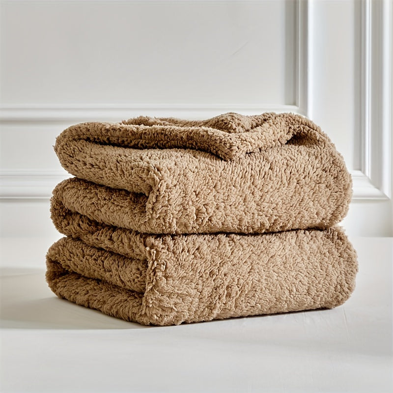 Yalnest - Luxurious Sherpa Fleece Blanket for Winter