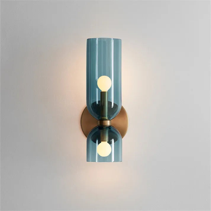 DuoGlow - Modern Glass Wall Sconce for Contemporary Interiors