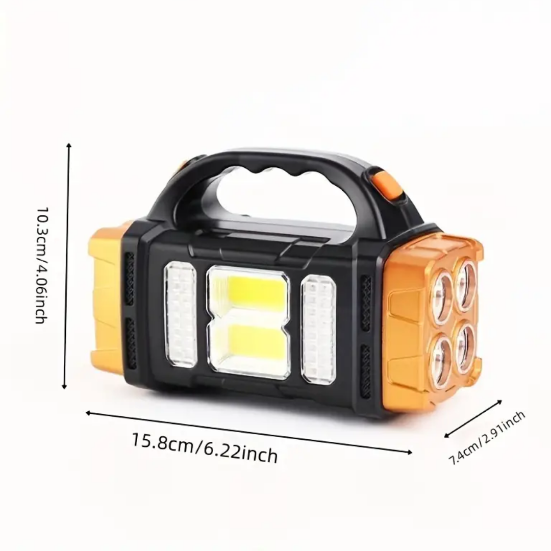 SolarBeam - Lampe d'urgence solaire 3 en 1
