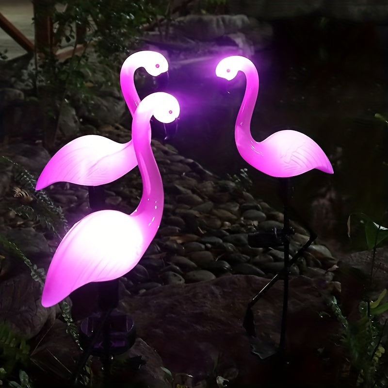 SolarFlamingo Light - Elegant Solar Pink Flamingo Garden Light