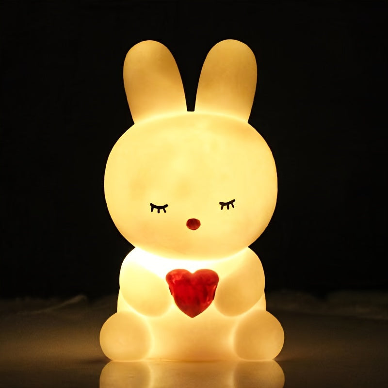 Yamibun - Cute LED Bunny Night Light for Soft Ambience