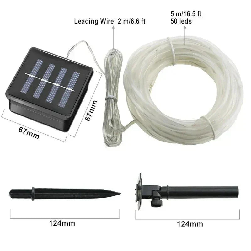 Lumisola - Guirlande Lumineuse Solaire LED pour Jardin