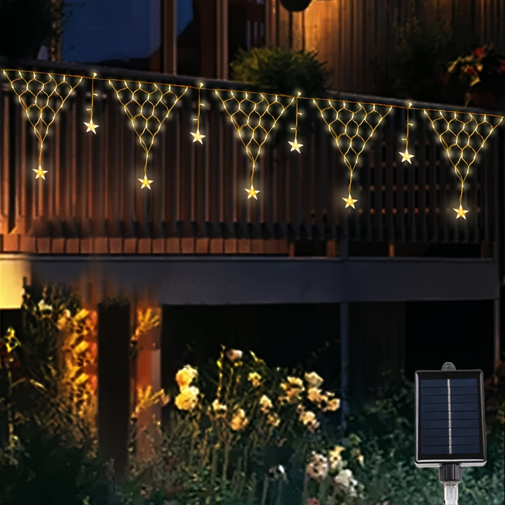 SolarTwinkle - 162 LED Solar Fairy Lights for the Garden