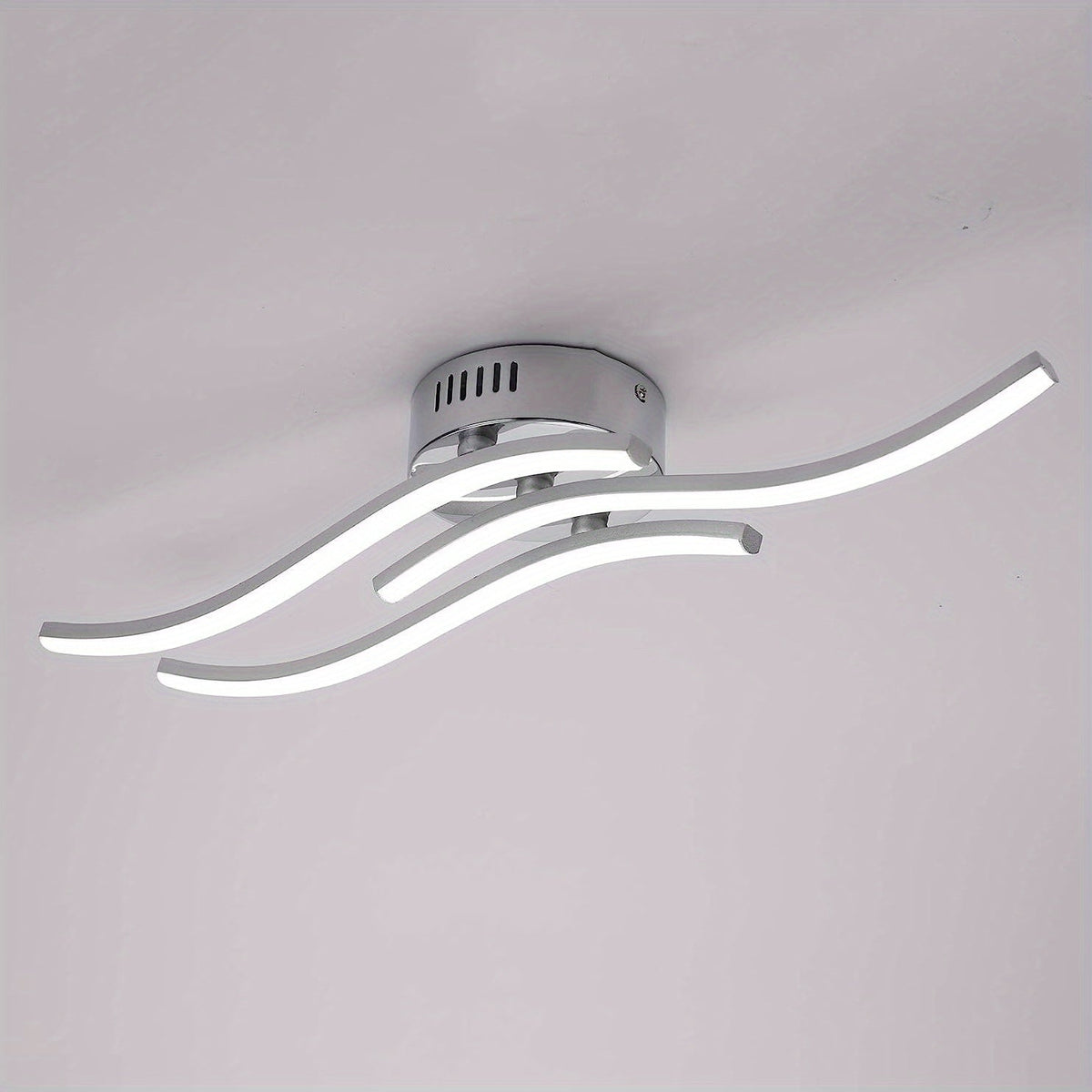 LumaCurve Light - Modern Dimmable LED Ceiling Light