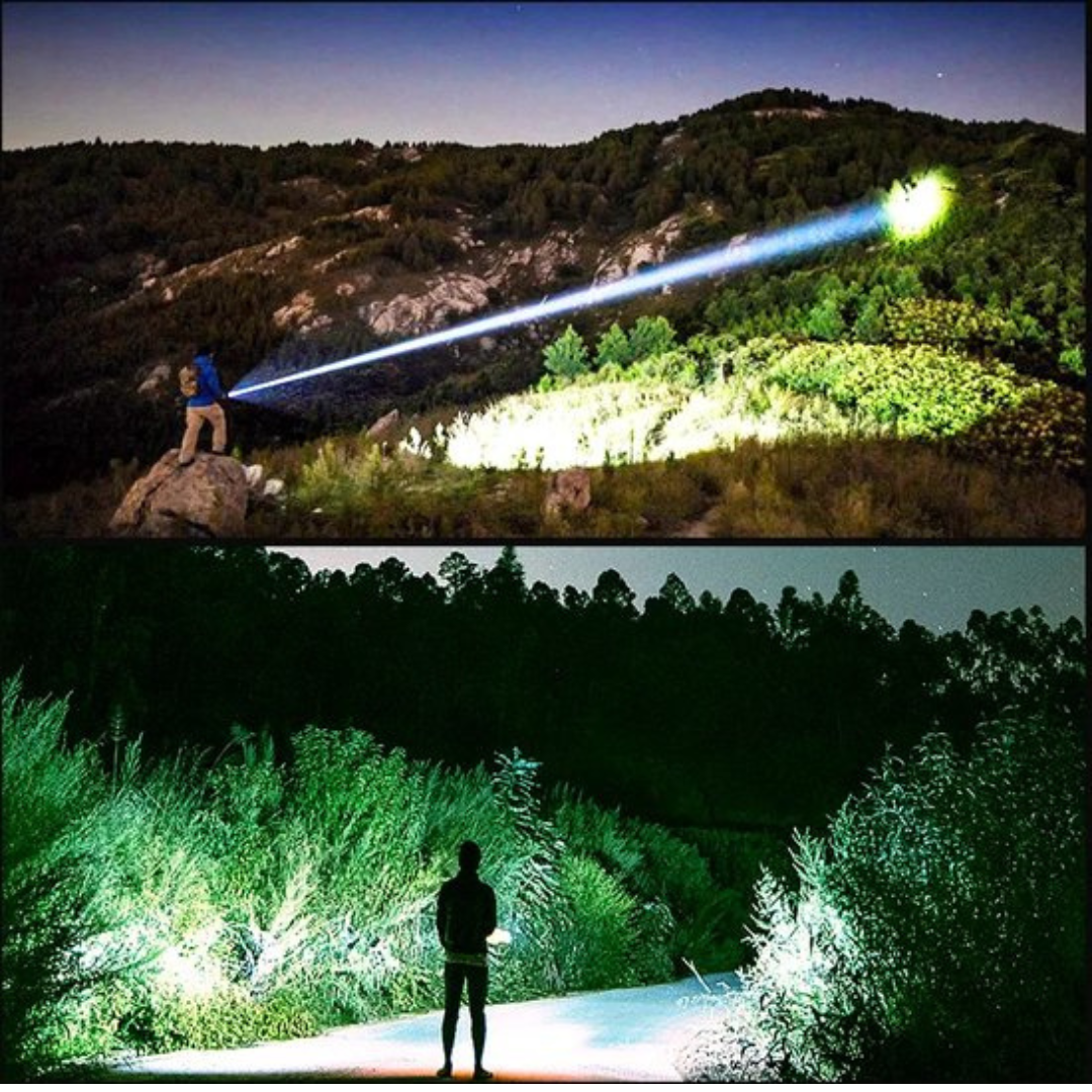 LumenPro - Lampe torche LED puissante pour l'aventure