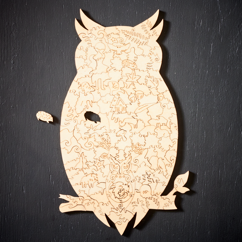 PuzzleCraft - Creative Wooden Animal Jigsaw Puzzles