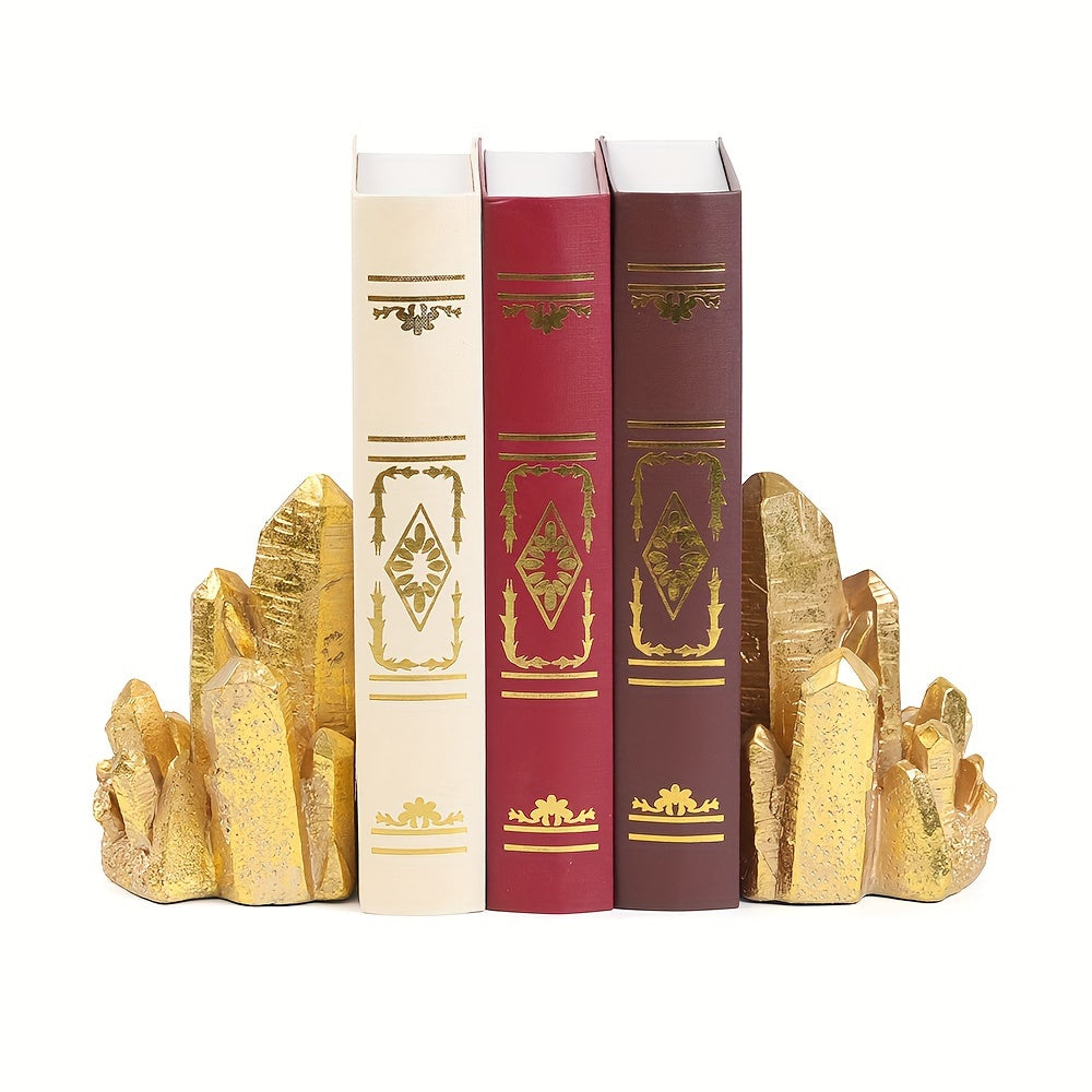 CrystalForm - Vintage Crystal-Design Bookends