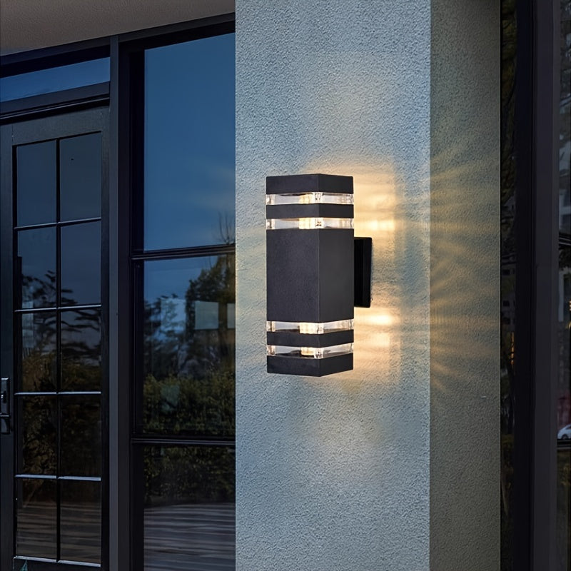 DualWall Lamp - Modern Dual-Beam Outdoor Wall Light