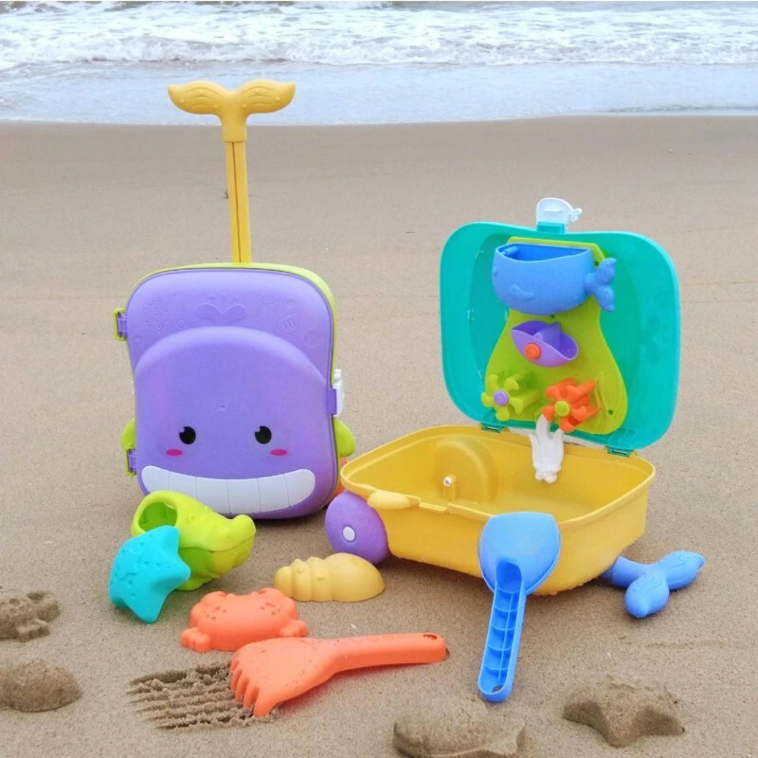 BeachBuddy Trolley - Multifunctional Beach Toy Cart for Kids