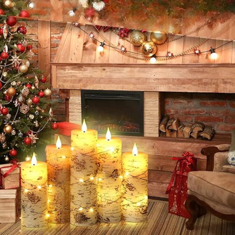 LumiFlame - Flameless LED Candle Set with Remote Control