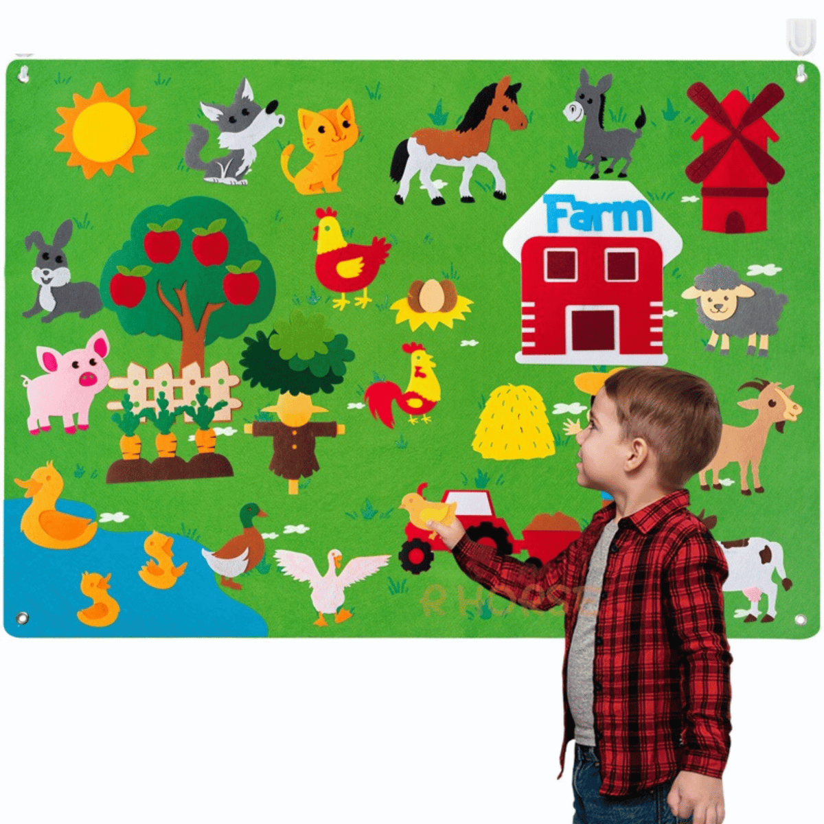 StoryCraft Felt Board – Tableau Feutre Créatif
