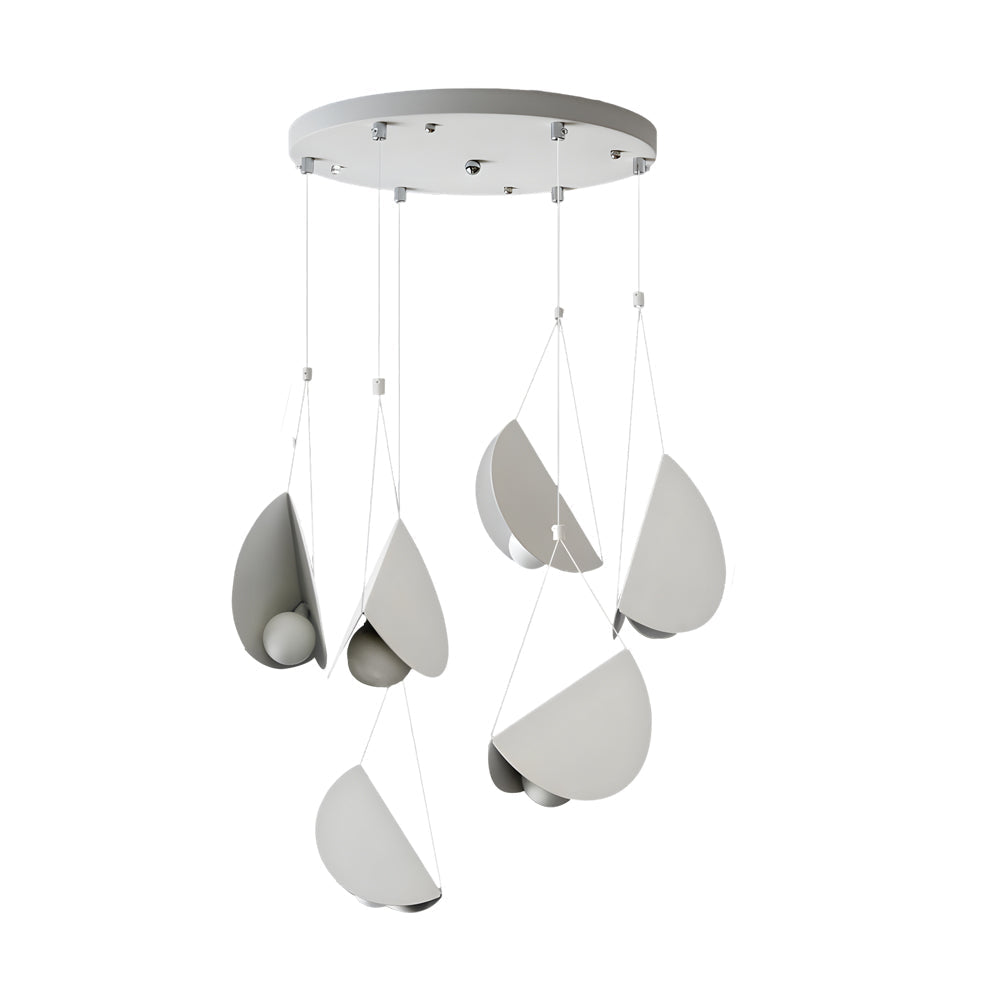 PureLuxe Pendant - Minimalist White Linear Suspension Light