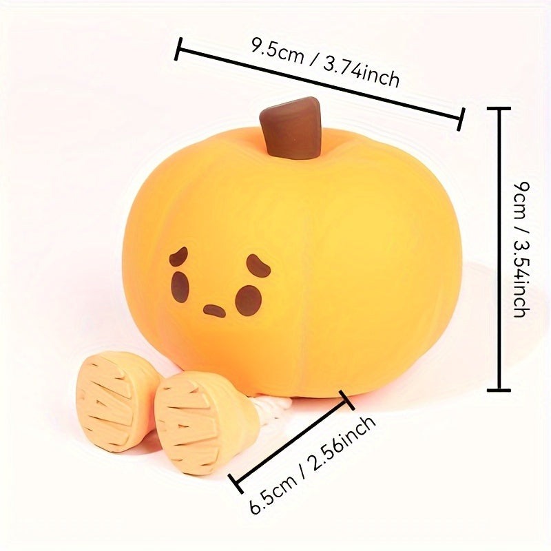 PumpkinGlow Light - Rechargeable USB LED Pumpkin Night Light