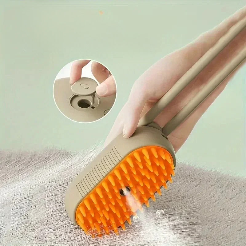 Chantal Douceur - Luxury Steam Brush for Pet Grooming