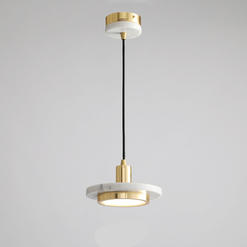 MarbleElegance - Modern Luxury Marble Pendant Light