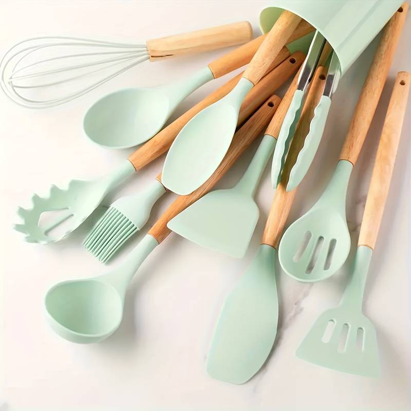 Silik - Scratch-Resistant Silicone Kitchen Utensil Set