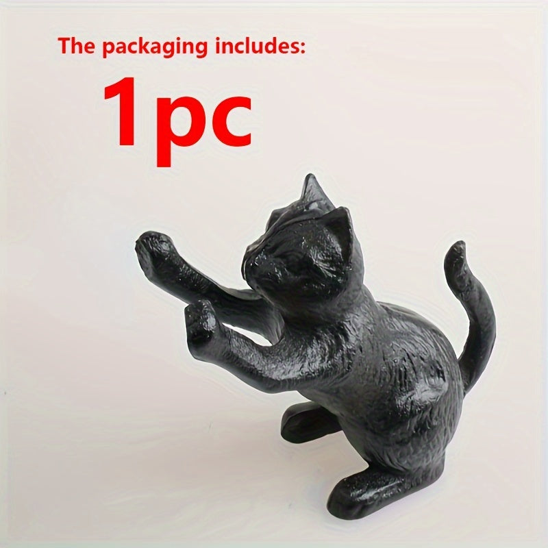 VintageCat - Cast Iron Bookends with Rustic Charm