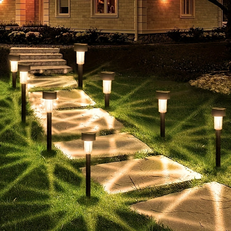 SolarPath Lights - Solar Garden Lights Set of 10