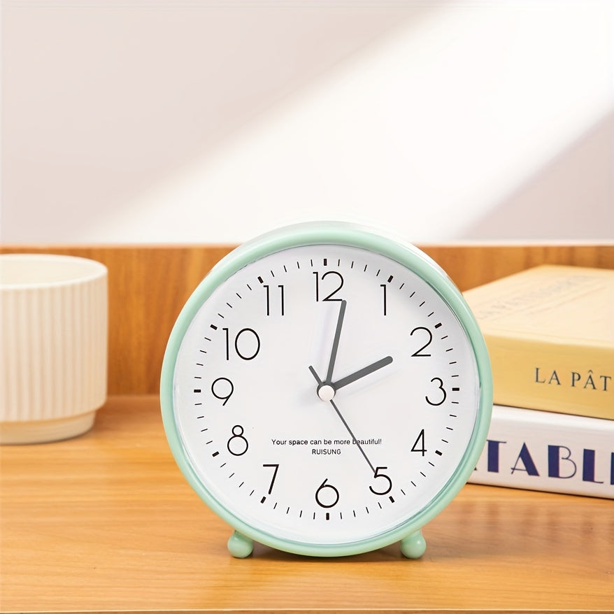 TickTockCharm - Minimalist Cartoon Analog Alarm Clock