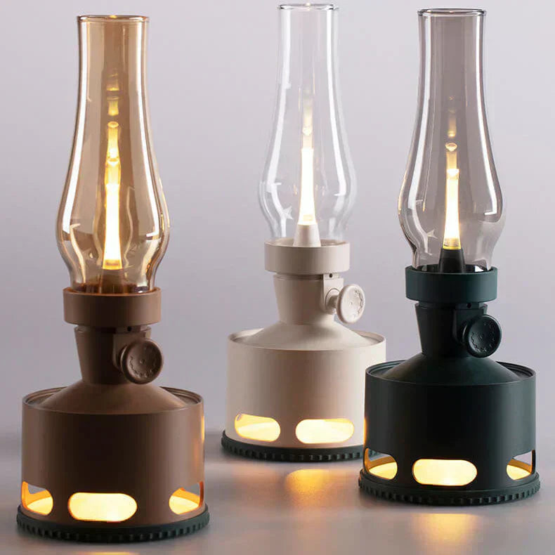 NostalgiaLamp - Vintage LED Lantern for Cozy Evenings