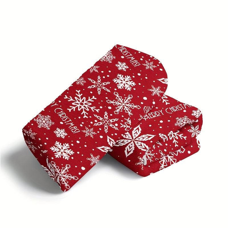 FestiveSnuggle - Soft & Cozy Christmas Fleece Throw Blanket