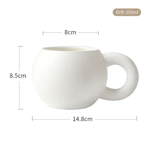 Stella Cup - Geometric Design Porcelain Mug