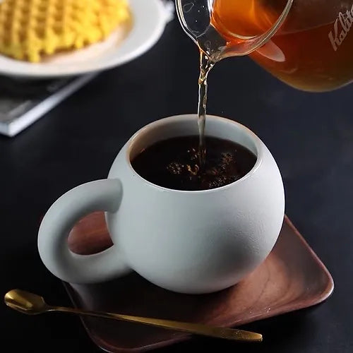 Stella Cup - Geometric Design Porcelain Mug