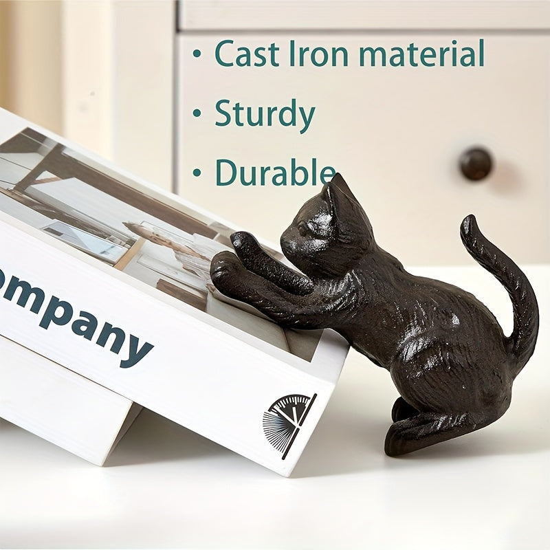 IronVintage - Cast Iron Bookends with Timeless Vintage Style