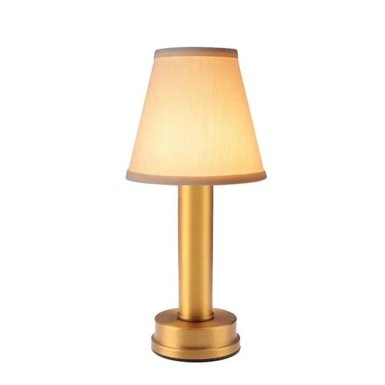 LuxeSilk - Rechargeable Cordless Table Lamp for Cozy Ambiance