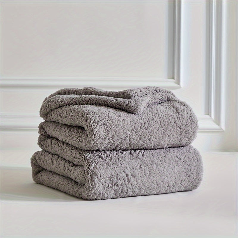 Yalnest - Luxurious Sherpa Fleece Blanket for Winter