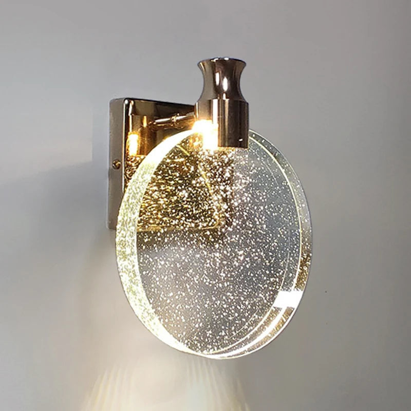 LuxeCircle - Circular LED Wall Sconce for a Modern Interior