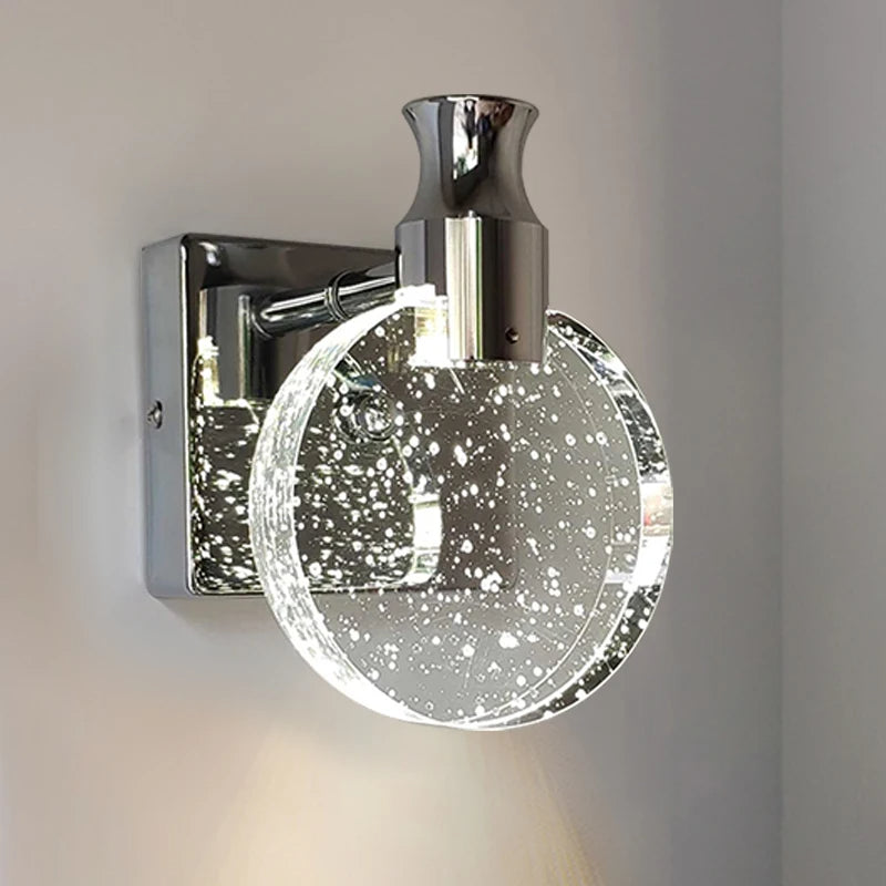LuxeCircle - Circular LED Wall Sconce for a Modern Interior